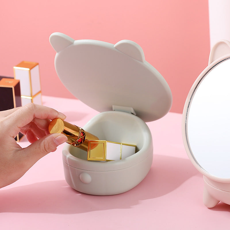 High-Definition Desktop Makeup Mirror for Students